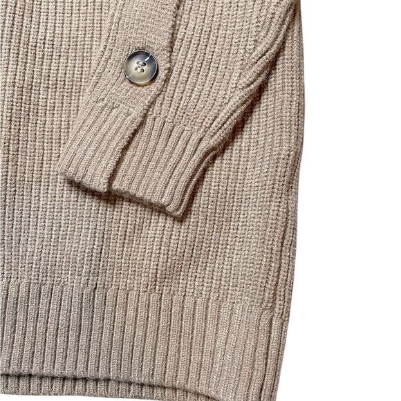 NWT CHARLIE B Turtleneck Button Down Sleeve Sweater Size XS - Picture 7 of 9